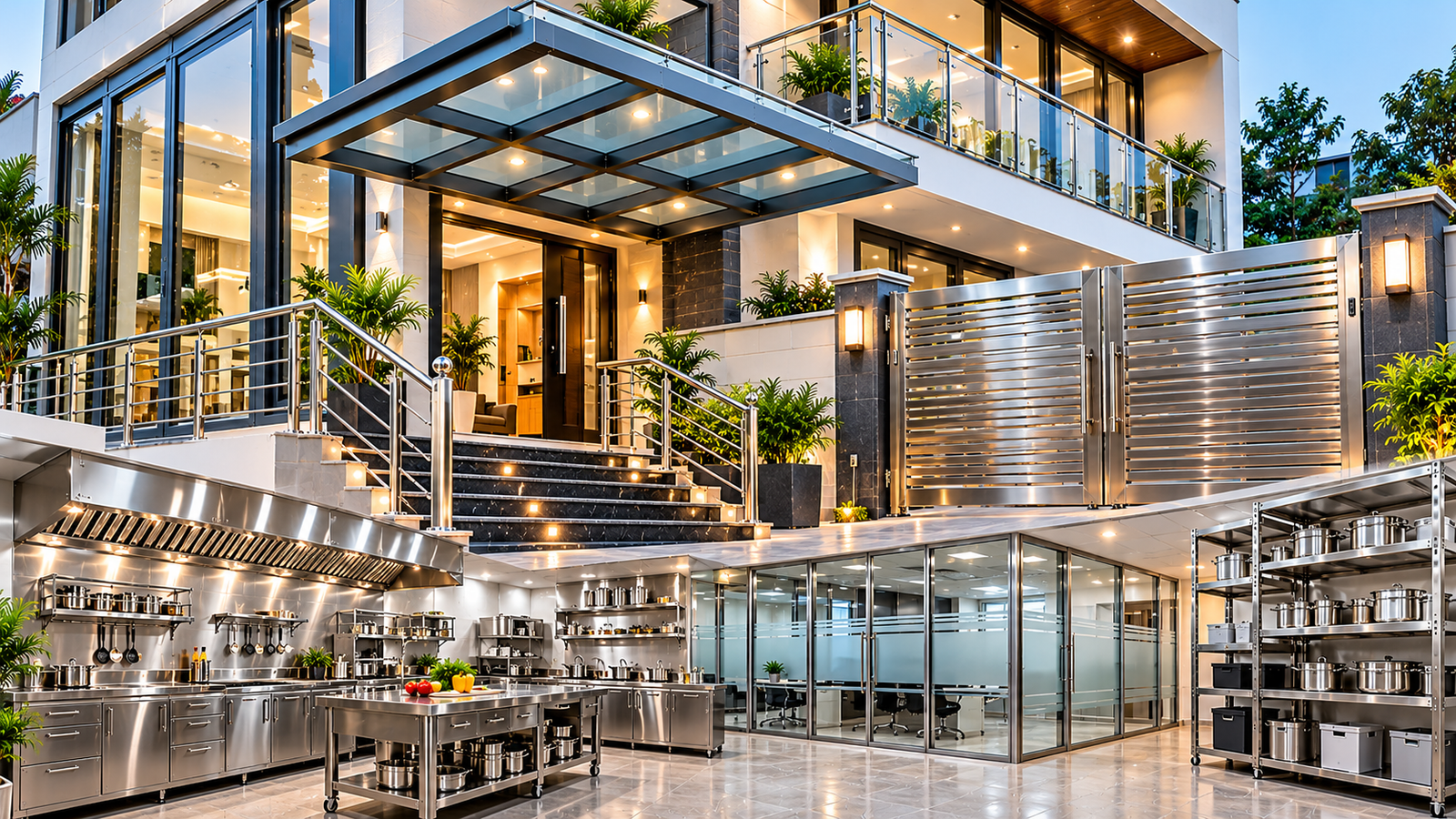 Aluminium & Stainless Steel Work